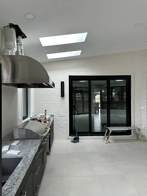Home addition and expanded living area