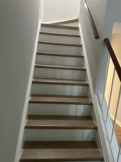 Interior renovation — stair detail