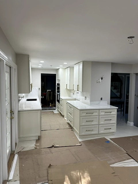 Bright renovated kitchen